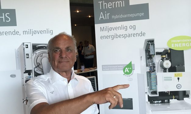 Spændende hybridvarmepumpe