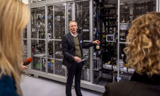 CO2 og brint omdannes til protein